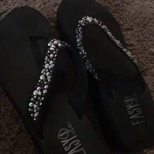 Comfortable sandals!